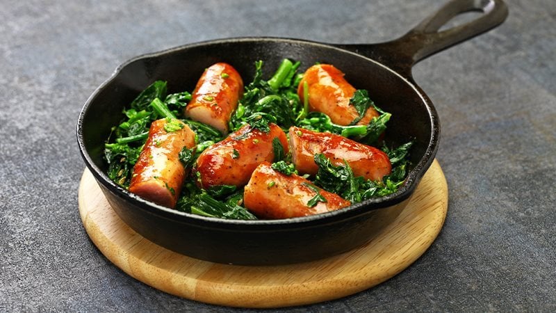 Salsiccia e cime di rapa-1